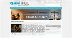 Desktop Screenshot of medyahukuku.org