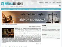 Tablet Screenshot of medyahukuku.org